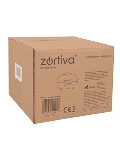 Kvapų difuzorius – drėkintuvas, 400 ml, „Zortiva“