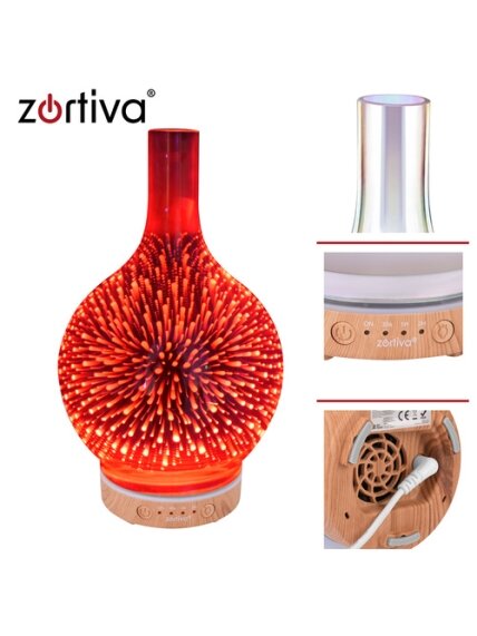 Kvapų difuzorius-drėkintuvas, 200 ml, „Zortiva“ 26 Kvapų difuzorius-drėkintuvas, 200 ml, „Zortiva“ 26