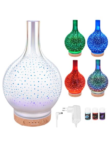 Kvapų difuzorius-drėkintuvas, 200 ml, „Zortiva“ 28 Kvapų difuzorius-drėkintuvas, 200 ml, „Zortiva“ 28