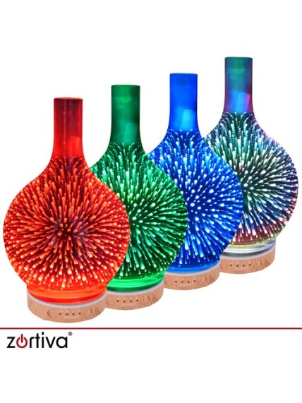 Kvapų difuzorius-drėkintuvas, 200 ml, „Zortiva“ 8 Kvapų difuzorius-drėkintuvas, 200 ml, „Zortiva“ 8