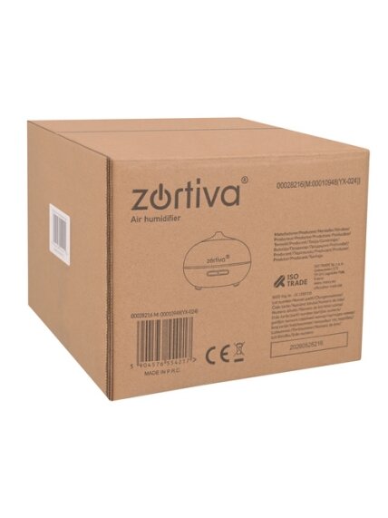 Kvapų difuzorius – drėkintuvas, 400 ml, „Zortiva“ 1 Kvapų difuzorius – drėkintuvas, 400 ml, „Zortiva“ 1