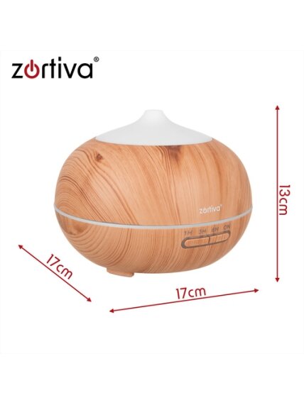 Kvapų difuzorius – drėkintuvas, 400 ml, „Zortiva“ 2 Kvapų difuzorius – drėkintuvas, 400 ml, „Zortiva“ 2