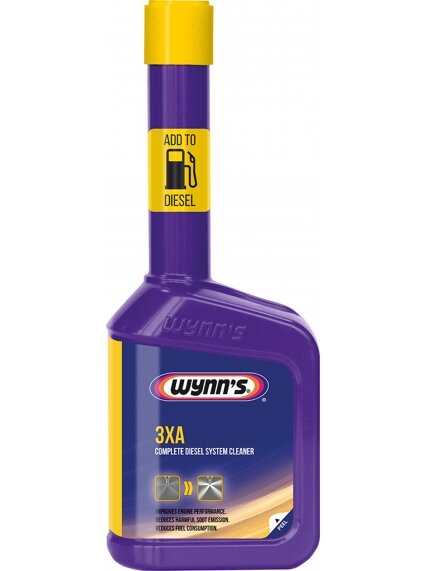 Dyzelinės sistemos valiklis WYNN'S 3xA 325 ml Dyzelinės sistemos valiklis WYNN'S 3xA 325 ml