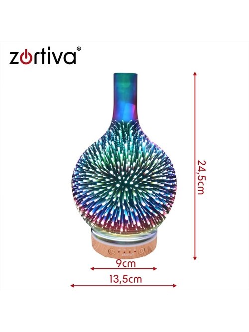 Kvapų difuzorius-drėkintuvas, 200 ml, „Zortiva“ 2 Kvapų difuzorius-drėkintuvas, 200 ml, „Zortiva“ 2