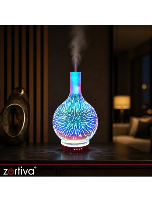 Kvapų difuzorius-drėkintuvas, 200 ml, „Zortiva“ 24 Kvapų difuzorius-drėkintuvas, 200 ml, „Zortiva“ 24