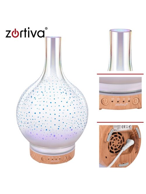 Kvapų difuzorius-drėkintuvas, 200 ml, „Zortiva“ 25