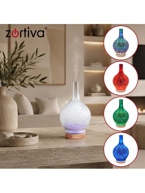 Kvapų difuzorius-drėkintuvas, 200 ml, „Zortiva“ 4 Kvapų difuzorius-drėkintuvas, 200 ml, „Zortiva“ 4