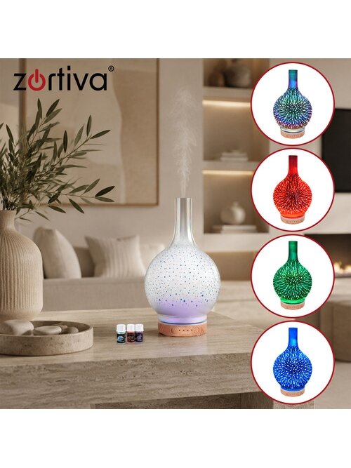 Kvapų difuzorius-drėkintuvas, 200 ml, „Zortiva“ 5