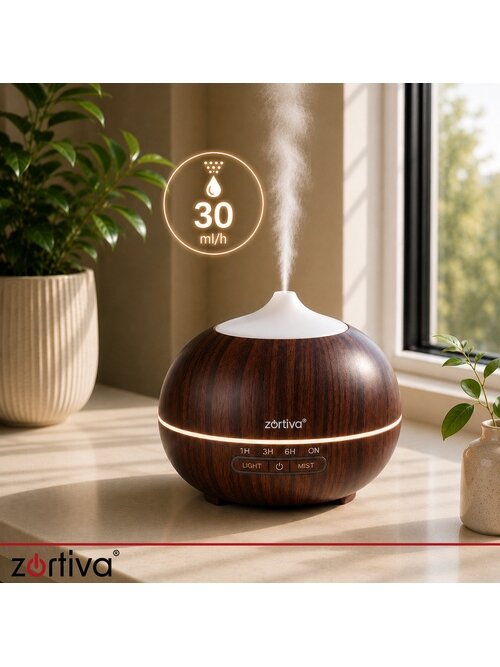 Kvapų difuzorius – drėkintuvas, 400 ml, „Zortiva“ 25 Kvapų difuzorius – drėkintuvas, 400 ml, „Zortiva“ 25