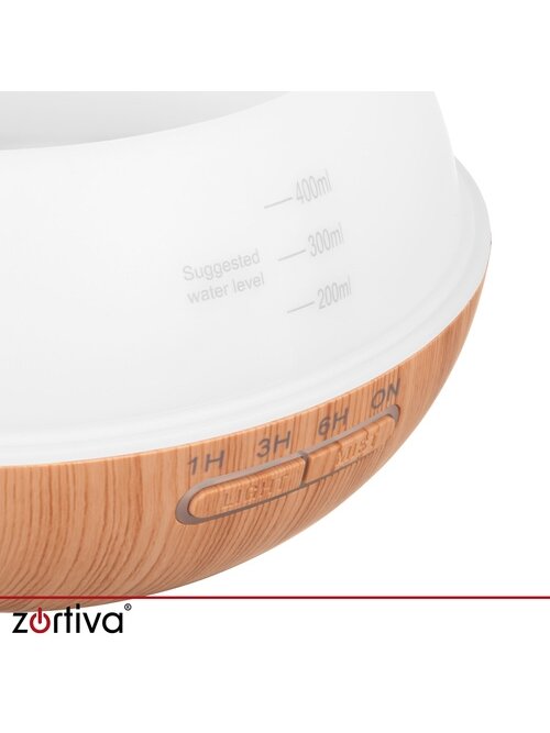 Kvapų difuzorius – drėkintuvas, 400 ml, „Zortiva“ 12 Kvapų difuzorius – drėkintuvas, 400 ml, „Zortiva“ 12