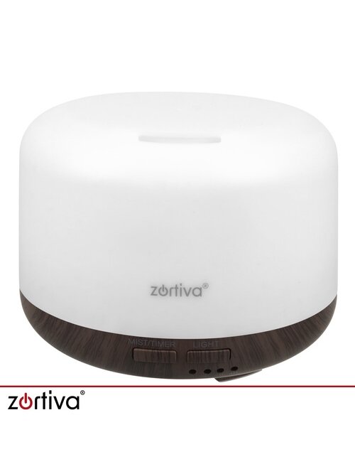 Kvapų difuzorius – LED drėkintuvas su nuotolinio valdymo pultu „Zortiva“ 16