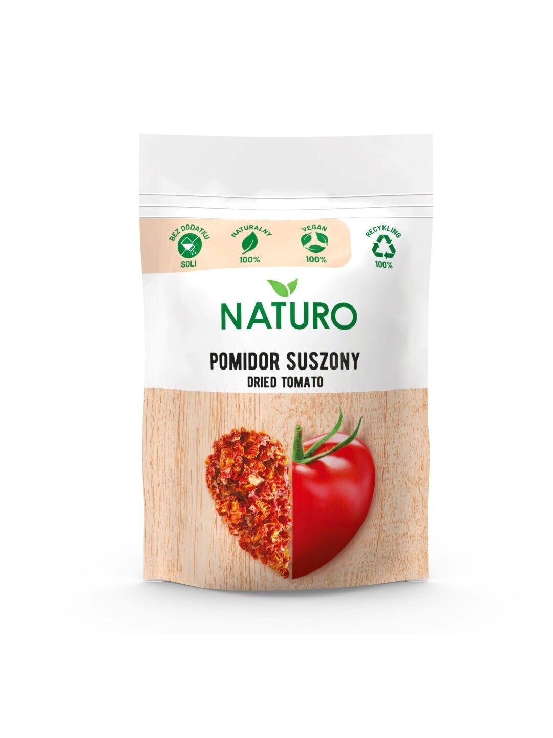 Džiovinti smulkinti pomidorai Naturo, 30g