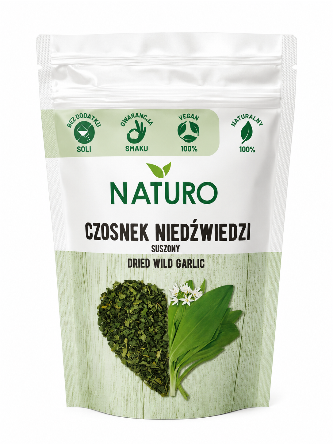 Džiovintas meškinis česnakas Naturo, 20g Džiovintas meškinis česnakas Naturo, 20g