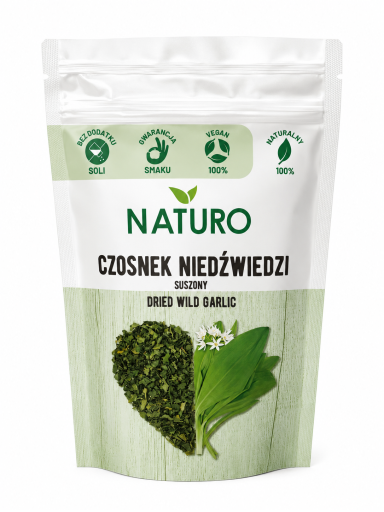 Džiovintas meškinis česnakas Naturo, 20g