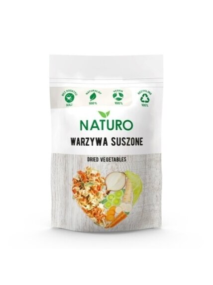 Džiovintos daržovės Naturo, 65g Džiovintos daržovės Naturo, 65g