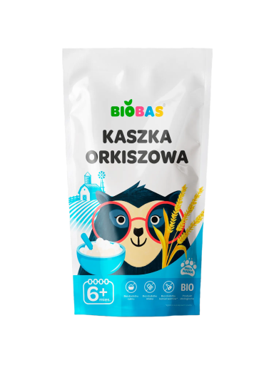 Ekologiška speltos kviečių košė BioBas, 200g