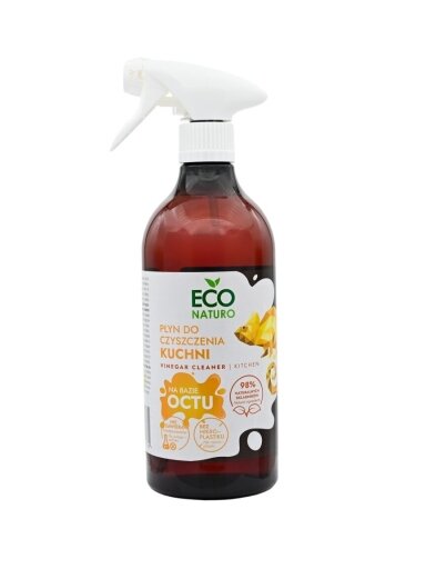 Ekologiškas acto pagrindo virtuvės valiklis EcoNaturo, 750ml