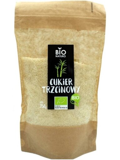 Ekologiškas cukranendrių cukrus BIO Naturo, 350g