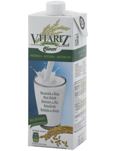 Ekologiškas ryžių gėrimas Vitariz, 1l Ekologiškas ryžių gėrimas Vitariz, 1l