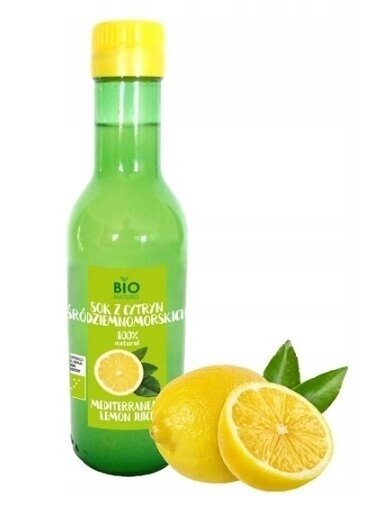 Ekologiškos citrinų sultys, 250ml Ekologiškos citrinų sultys, 250ml