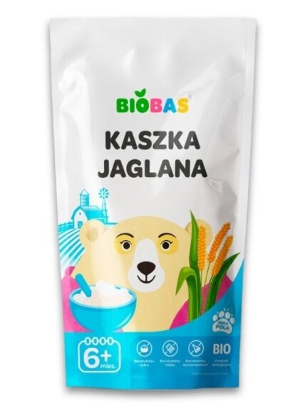 Ekologiška sorų košė BioBas, 200g Ekologiška sorų košė BioBas, 200g