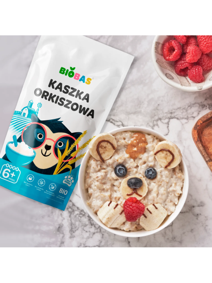 Ekologiška speltos kviečių košė BioBas, 200g 1 Ekologiška speltos kviečių košė BioBas, 200g 1