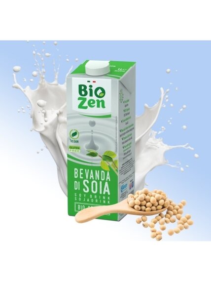 Ekologiškas begliutenis sojų gėrimas BioZen, 1l