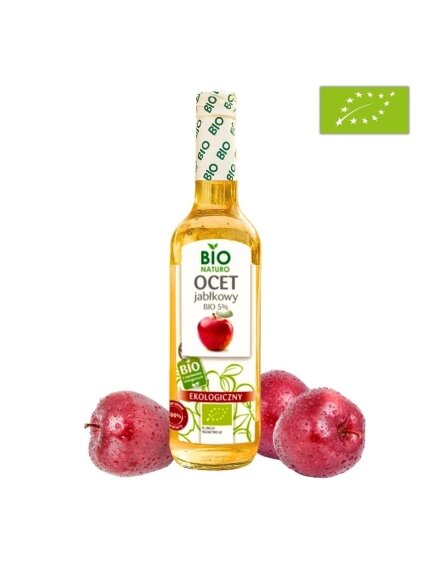 Ekologiškas obuolių actas 5% BIO Naturo, 700ml Ekologiškas obuolių actas 5% BIO Naturo, 700ml