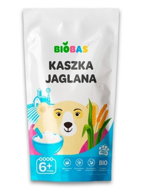 Ekologiška sorų košė BioBas, 200g Ekologiška sorų košė BioBas, 200g
