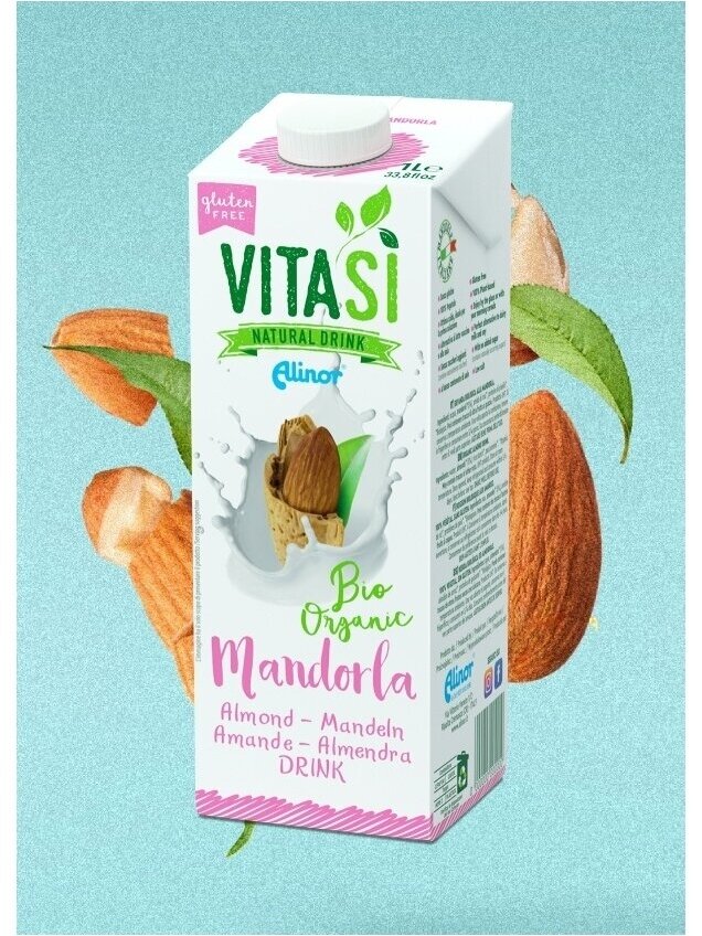 Ekologiškas migdolų gėrimas Vitasi, 1l