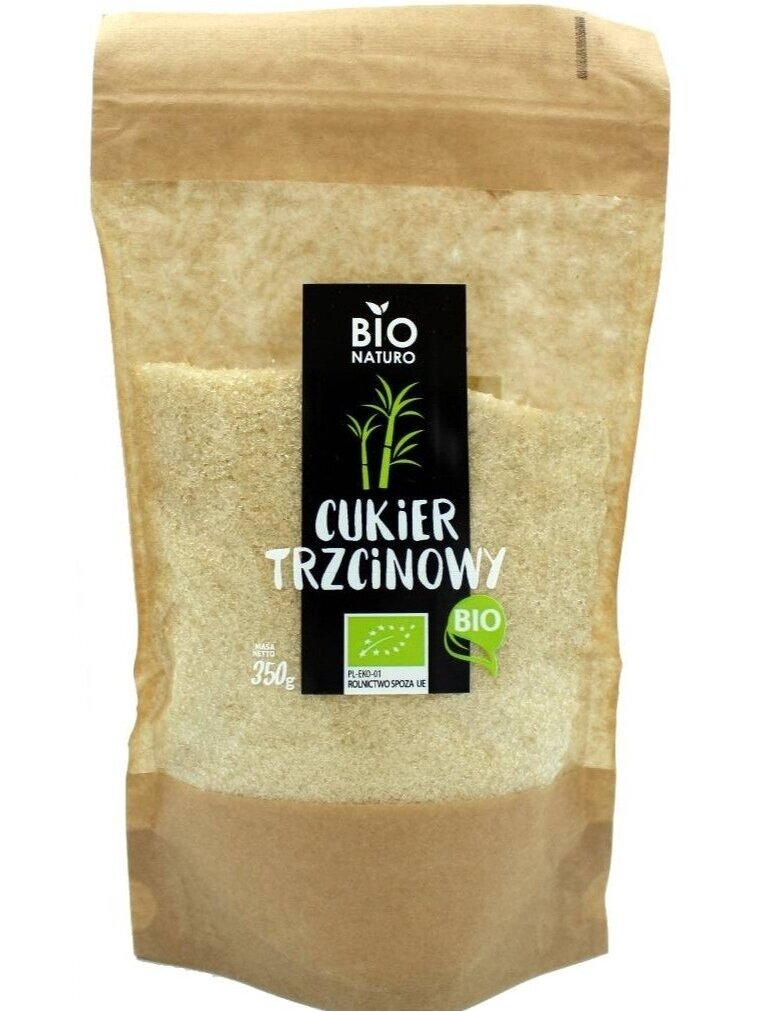 Ekologiškas cukranendrių cukrus BIO Naturo, 350g