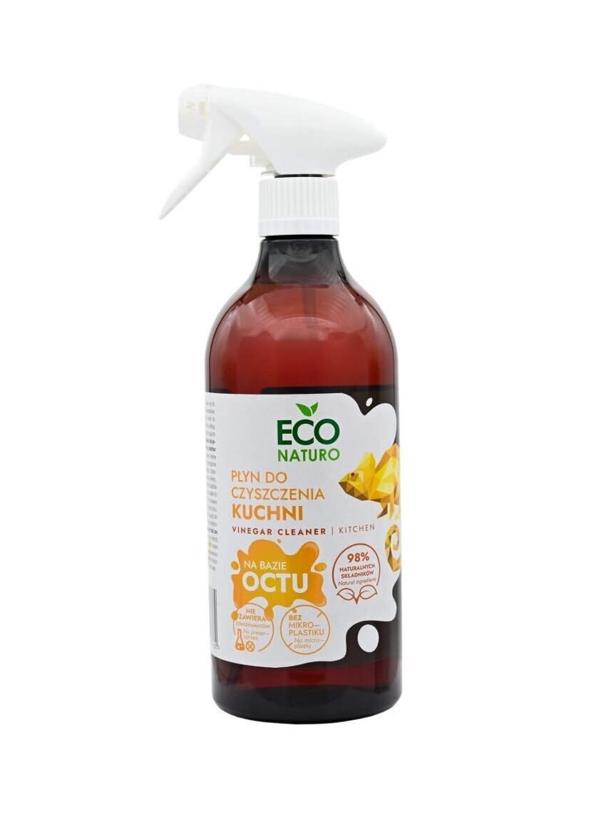 Ekologiškas acto pagrindo virtuvės valiklis EcoNaturo, 750ml