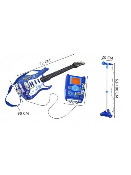 Elektrinė gitara+mikrofonas+dangaus stiprintuvas 22409 1 Elektrinė gitara+mikrofonas+dangaus stiprintuvas 22409 1