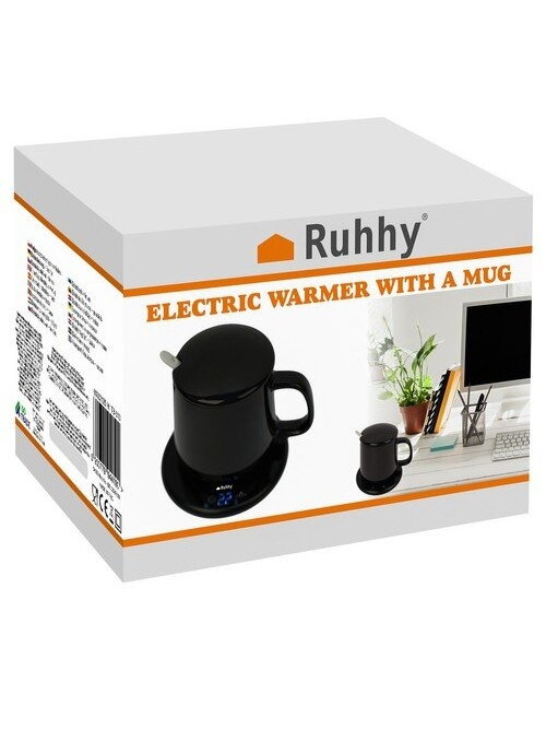 Elektrinis šildytuvas + puodelis Ruhhy 22125 1