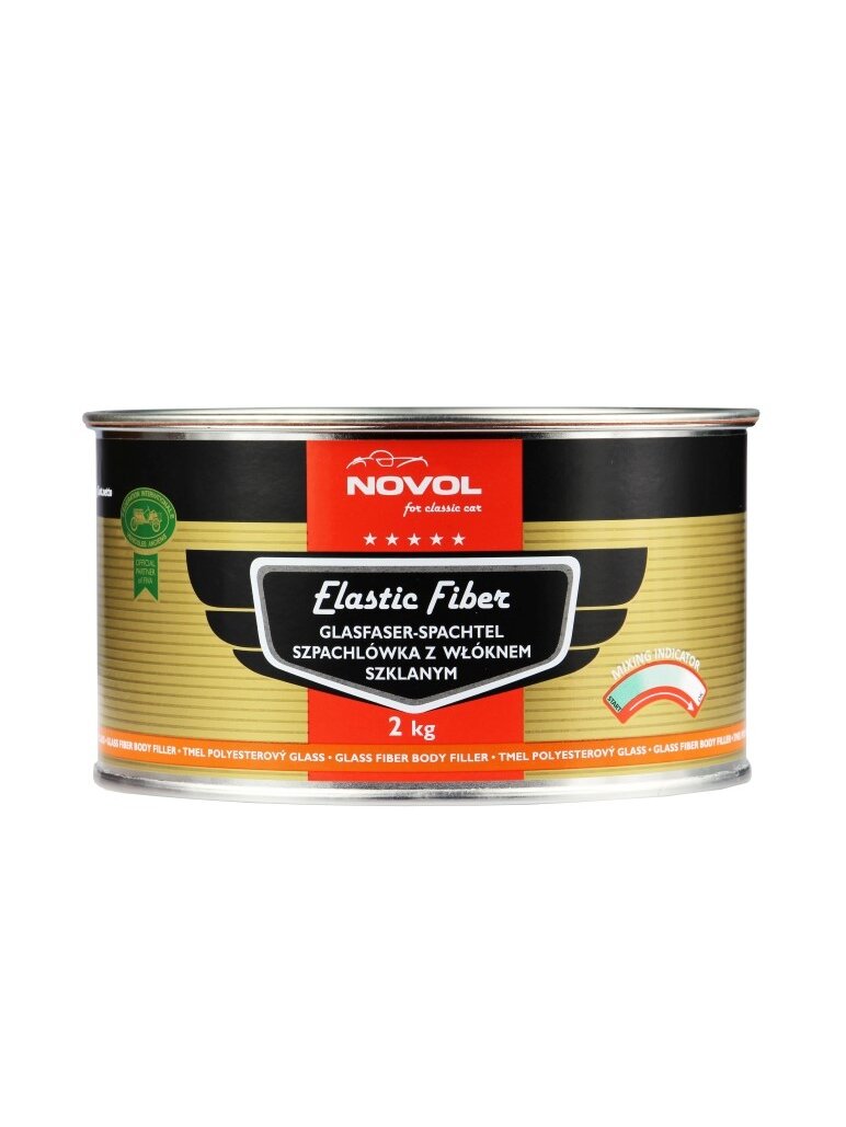 ELASTIC FIBER - Glaistas su stiklo pluoštu su maišymo indikatoriumi  2kg