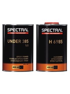 Epoksidinis gruntas su kietikliu UNDER385+H6985 1:1 (komplektas 0.8L+0.8L)