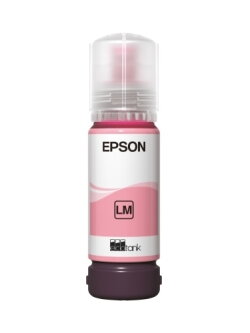Epson 108 EcoTank (C13T09C64A) Rašalo papildymo buteliukas, Šviesiai purpurinė Epson 108 EcoTank (C13T09C64A) Rašalo papildymo buteliukas, Šviesiai purpurinė
