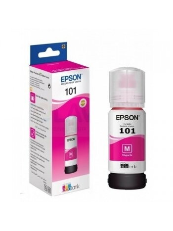 Epson 101 EcoTank (C13T03V34A) Rašalo papildymo buteliukas, Purpurinė Epson 101 EcoTank (C13T03V34A) Rašalo papildymo buteliukas, Purpurinė