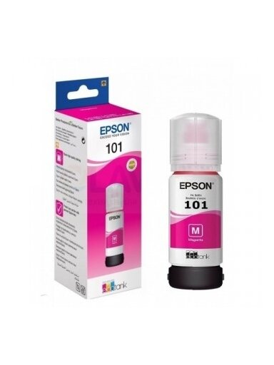 Epson 101 EcoTank (C13T03V34A) Rašalo papildymo buteliukas, Purpurinė