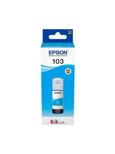 Epson 103 EcoTank (C13T00S24A) Rašalo papildymo buteliukas, Žydra