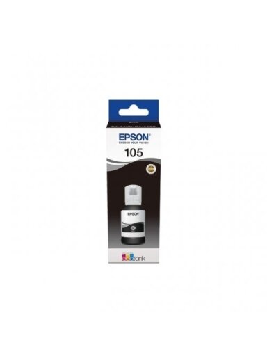 Epson 105 EcoTank (C13T00Q140) Rašalo papildymo buteliukas, Juoda