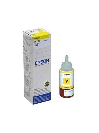 Epson T6734 (C13T67344A) Rašalo papildymo buteliukas, Geltona