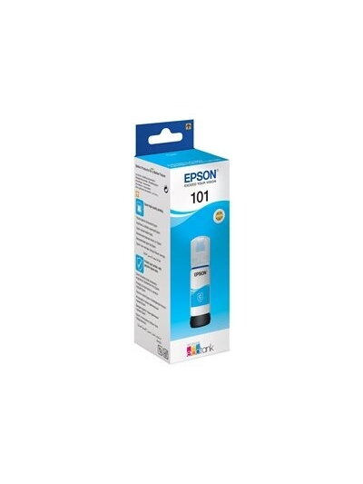 Epson 101 EcoTank (C13T03V24A) Rašalo papildymo buteliukas, Žydra Epson 101 EcoTank (C13T03V24A) Rašalo papildymo buteliukas, Žydra