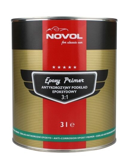 EPOXY PRIMER 3:1 - Epoksidinis storasluoksnis gruntas 3:1 gelsvas  3L