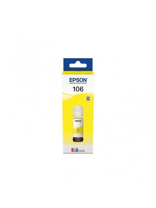 Epson 106 EcoTank (C13T00R440) Rašalo papildymo buteliukas, Geltona