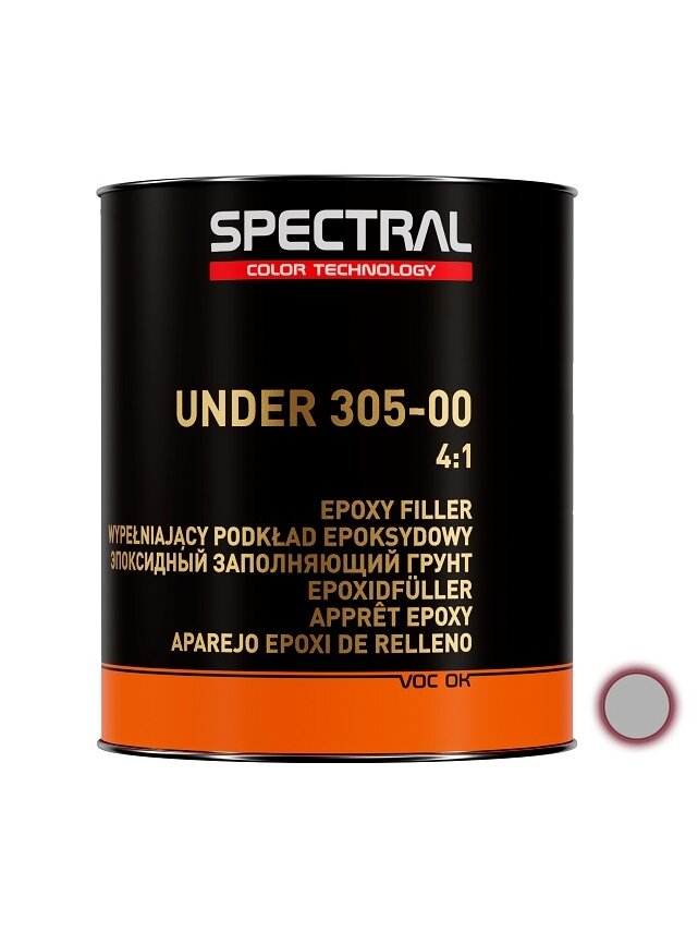 Epoksidinis užpildantis gruntas UNDER 305-00 P3 4+1 2,8L pilkas Epoksidinis užpildantis gruntas UNDER 305-00 P3 4+1 2,8L pilkas