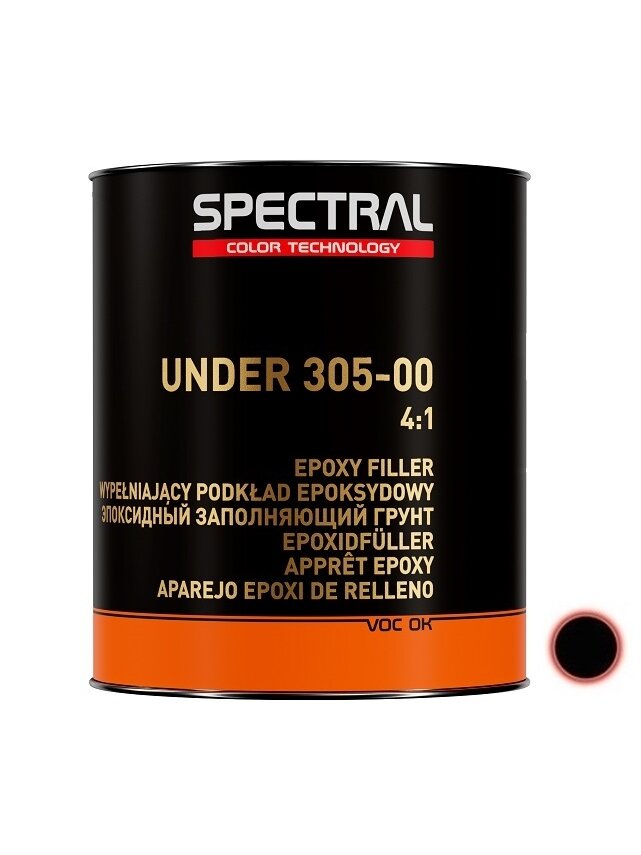 Epoksidinis užpildantis gruntas UNDER 305-00 P5 4+1 2,8L juodas Epoksidinis užpildantis gruntas UNDER 305-00 P5 4+1 2,8L juodas