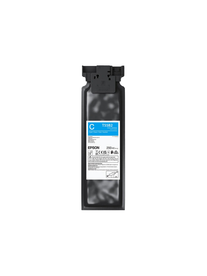 Epson UltraChrome DG2 T55B2 (C13T55B200) 250 ml Rašalinė kasetė, Žydra Epson UltraChrome DG2 T55B2 (C13T55B200) 250 ml Rašalinė kasetė, Žydra