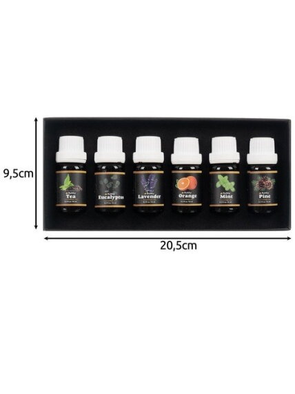 Eterinis aliejus - rinkinyje 6 vnt. 10 ml Ruhhy 21939 2 Eterinis aliejus - rinkinyje 6 vnt. 10 ml Ruhhy 21939 2