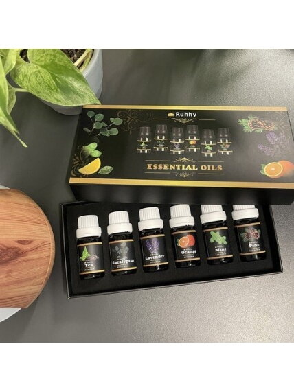 Eterinis aliejus - rinkinyje 6 vnt. 10 ml Ruhhy 21939 7 Eterinis aliejus - rinkinyje 6 vnt. 10 ml Ruhhy 21939 7